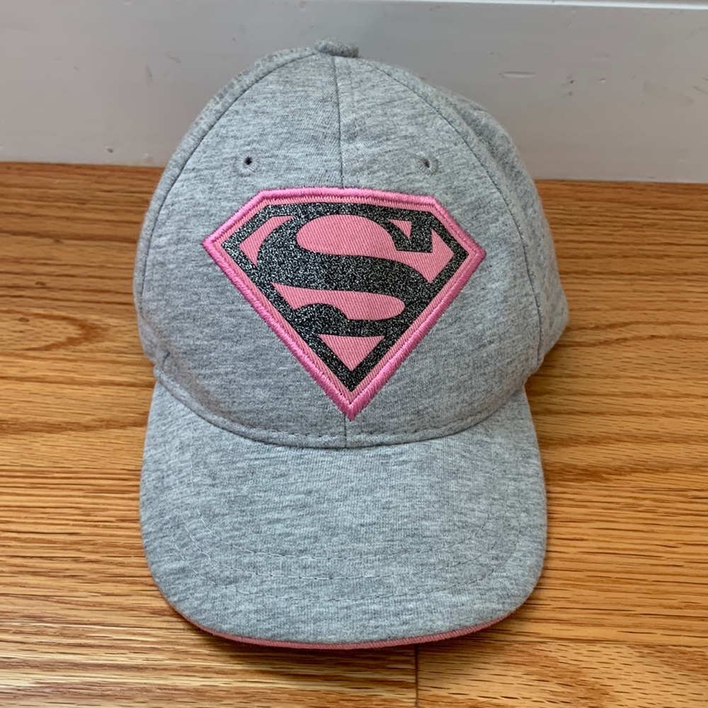 Supergirl Hat - size small (toddler)